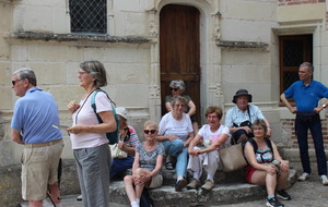 Arrivée au Clos Lucé